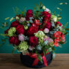 Hot Ruby Garden | Floral Arrangements Online | Online Flower Shop HK