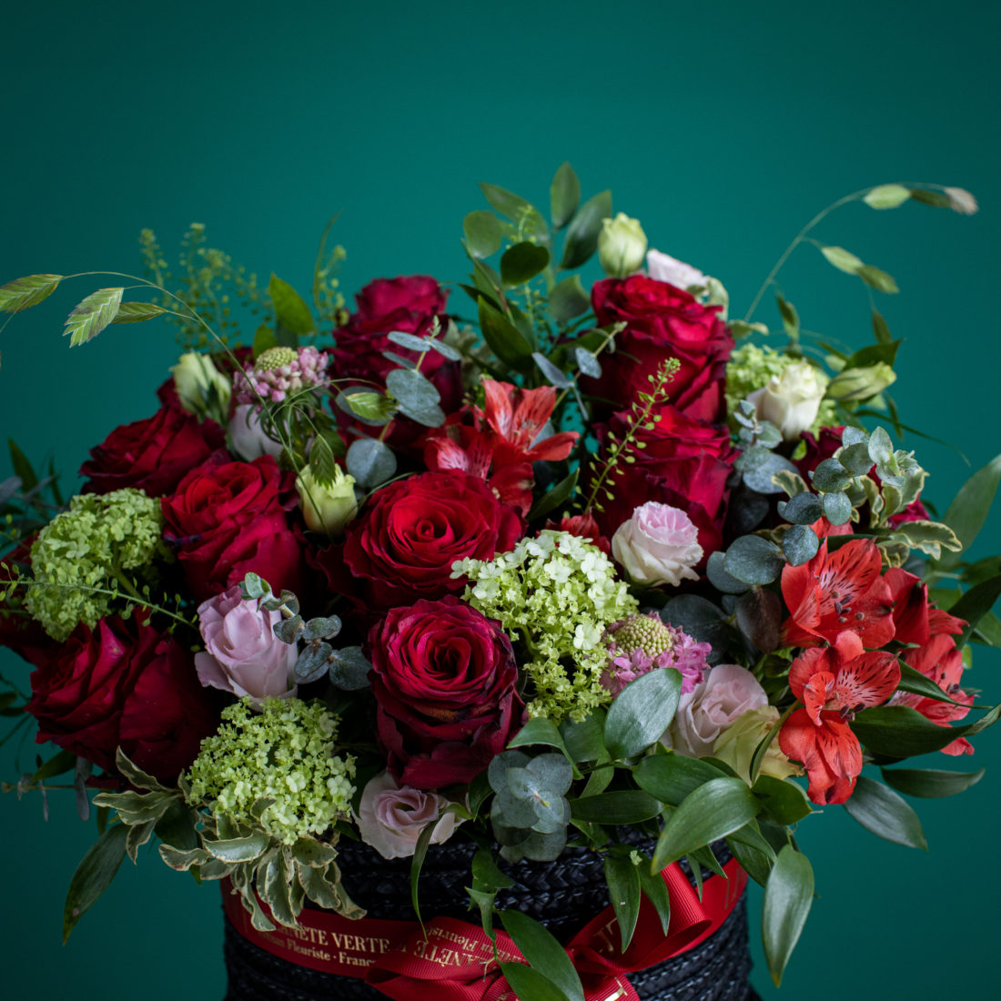 Hot Ruby Garden | Floral Arrangements Online | Online Flower Shop HK